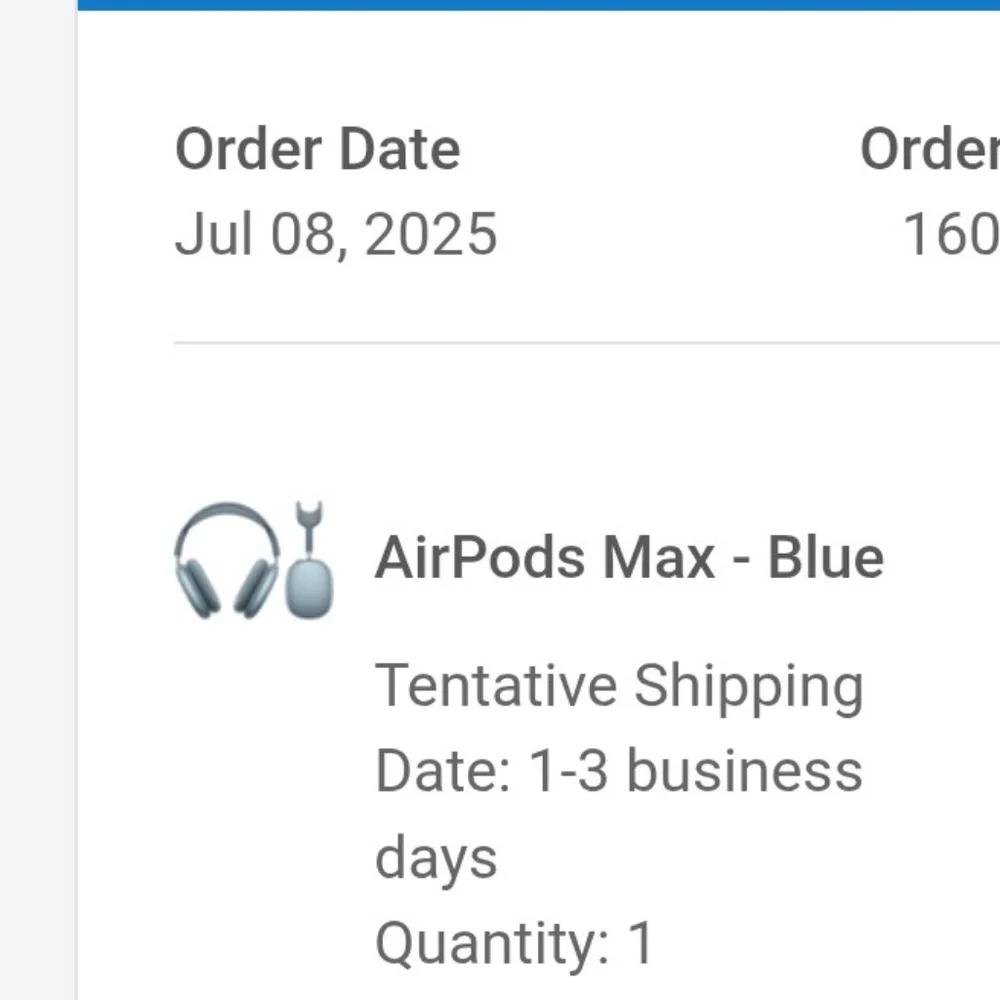 Apple Air Max Headphones - New! With Serial #